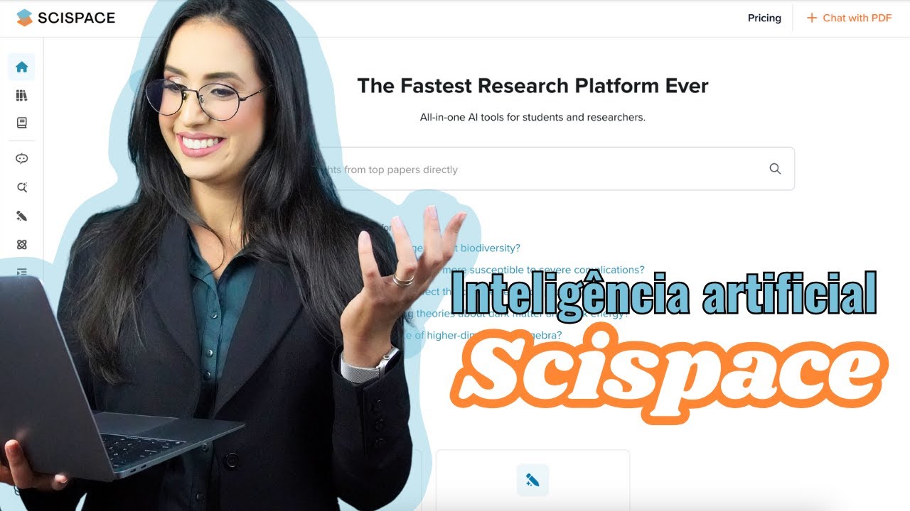 Inteligência artificial para artigos científicos - Scispace | Testando inteligência artificial ep 4