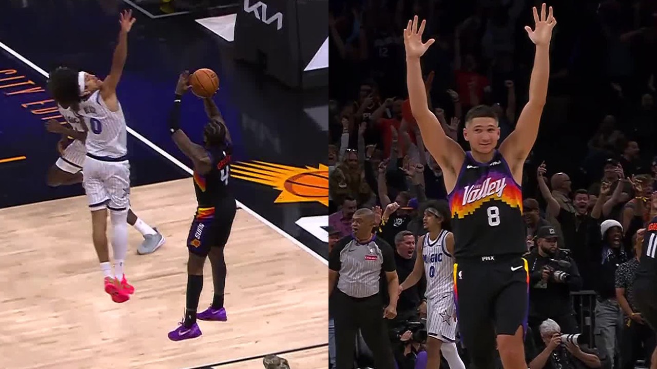 JALEN GREEN HITS GAME-WINNING THREE   🚨 #TissotBuzzerBeater | February 21, 2026