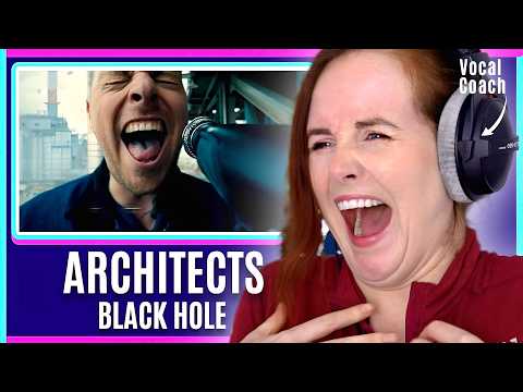 British Metal Is Different! Wow! 😱 | Vocal Coach Analysis | Architects – Blackhole Reaction