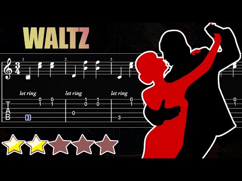 Ferdinando Carulli Waltz Easy Guitar Figerstyle Tutorial [ FREE TAB ]