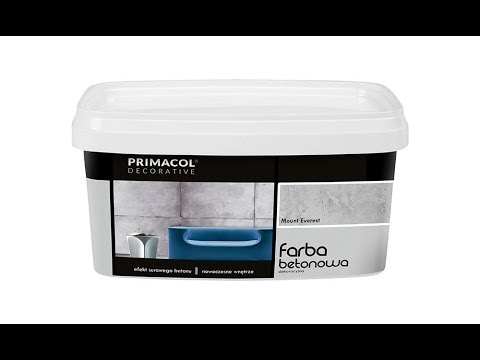 Concrete-look paint Primacol Decorative - video tutorial