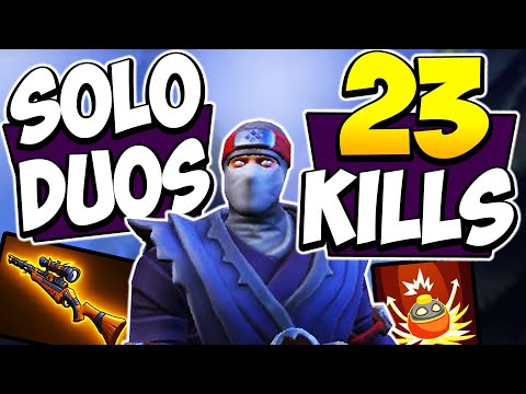 INSANE Snipes - Assassin Solo Duos - 23 Kills | Realm Royale