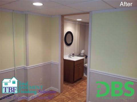 Basement Finishing Transformation in Superior, Wisconsin (Before and After)