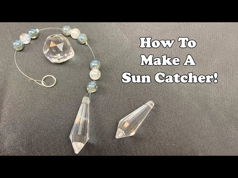 DIY Suncatcher with Floating Beads: Capture Rainbows in Your Window