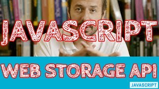 Javascript Web Storage API:  localStorage per salvare i dati  in modo persistente sul client