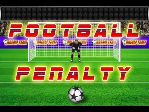 Football penalty. Shots on goa Video