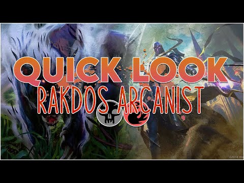 Quick Look: Rakdos Arcanist | Historic | MTG Arena Gameplay