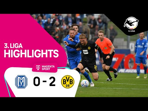 SV Meppen - Borussia Dortmund II | Highlights 3. Liga 22/23