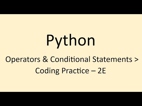 Coding Practice 2 E Operators Conditional Statement Answer Python Nxtwave Ccbp 4 0