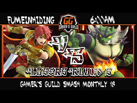 Gamer's Guild Smash Monthly 18: Round 5 | FumeInHiding V.S. 6:00AM