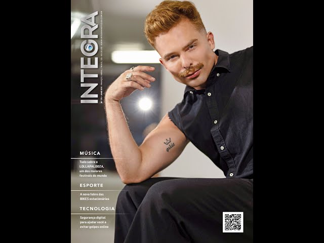 REVISTA INTEGRA MINAS 75ª EDIÇÃO - CAPA LUCAS EZEQUIEL