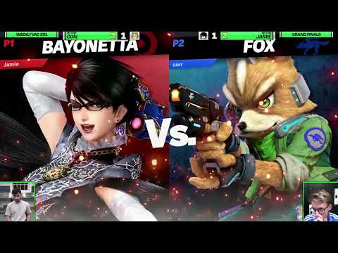 WeeklyVac #251: Con vs Jamie (Fox vs Bayonetta) - Grand Finals