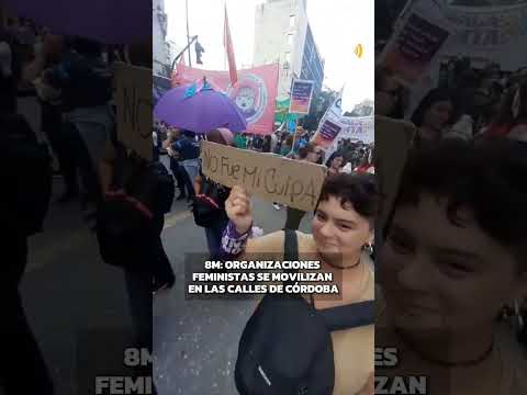 MARCHA Y RECLAMOS EN LAS CALLES DE CÓRDOBA