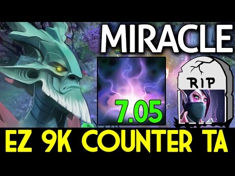 Rush Max Diabolic EZ Counter TA | Leshrac by Miracle- 7.06 Dota 2