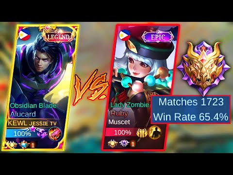 ALUCARD VS PRO RUBY (QUEEN OF LIFESTEAL)👑 SUPER INTENSE! WHO WILL WIN?