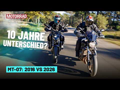 Yamaha MT‑07: 2016 vs. 2026 – was bringen 10 Jahre Technik‑Fortschritt wirklich?