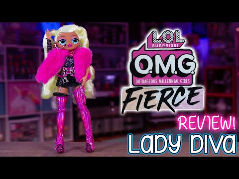 L.O.L. Surprise lėlė 707 OMG Fierce Lady Diva 585275 video