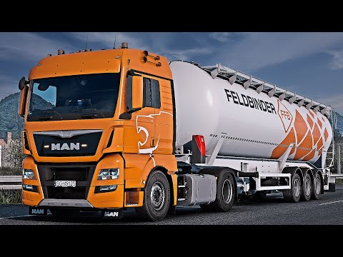 4K | ETS2 1.46 | Promods | Man TGX E6 440 | Heilbronn 🇩🇪 - Munich 🇩🇪
