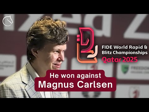 Vladislav Artemiev: My favorite time control is Blitz | World Rapid 2025 | Round 9