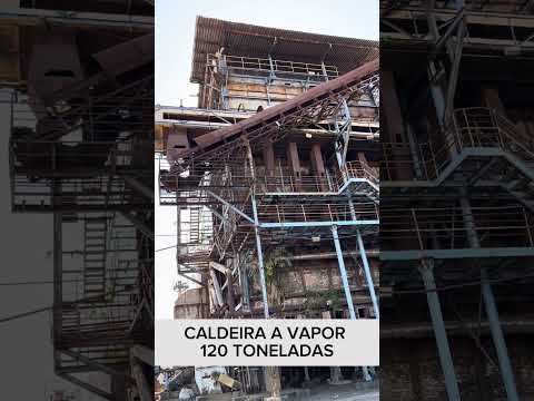 CALDEIRA A VAPOR DE 120 TONELADAS - Flórida Paulista
