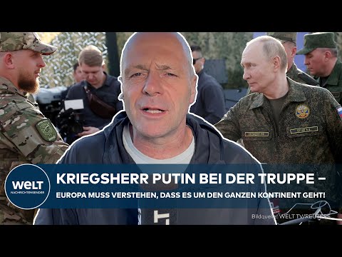 Video Thumbnail: UKRAINE-KRIEG: Überraschender Auftritt – Putin zeigt sich in Uniform mit einer düsteren Botschaft