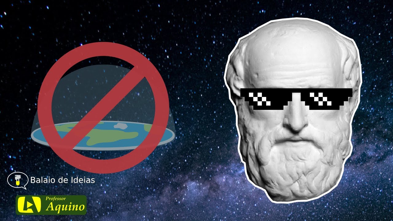 TERRA PLANA - ERATÓSTENES DESTRÓI os argumentos de terraplanistas. | Balaio de Ideias. T03E24.