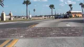 preview picture of video 'Can-am Spyder ride around St. Augustine Historic District'