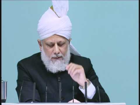 Friday Sermon: 5th November 2010 - Part 3 (Urdu)