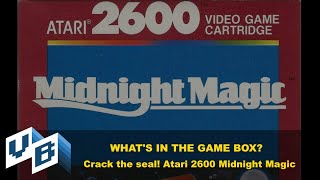 Crack The Seal! Atari 2600 Midnight Magic -unwrap and play