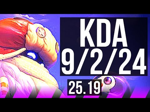 BARD & Ashe vs PANTHEON & Brand (SUP) | 9/2/24, 24k DMG | EUW Challenger | 25.19