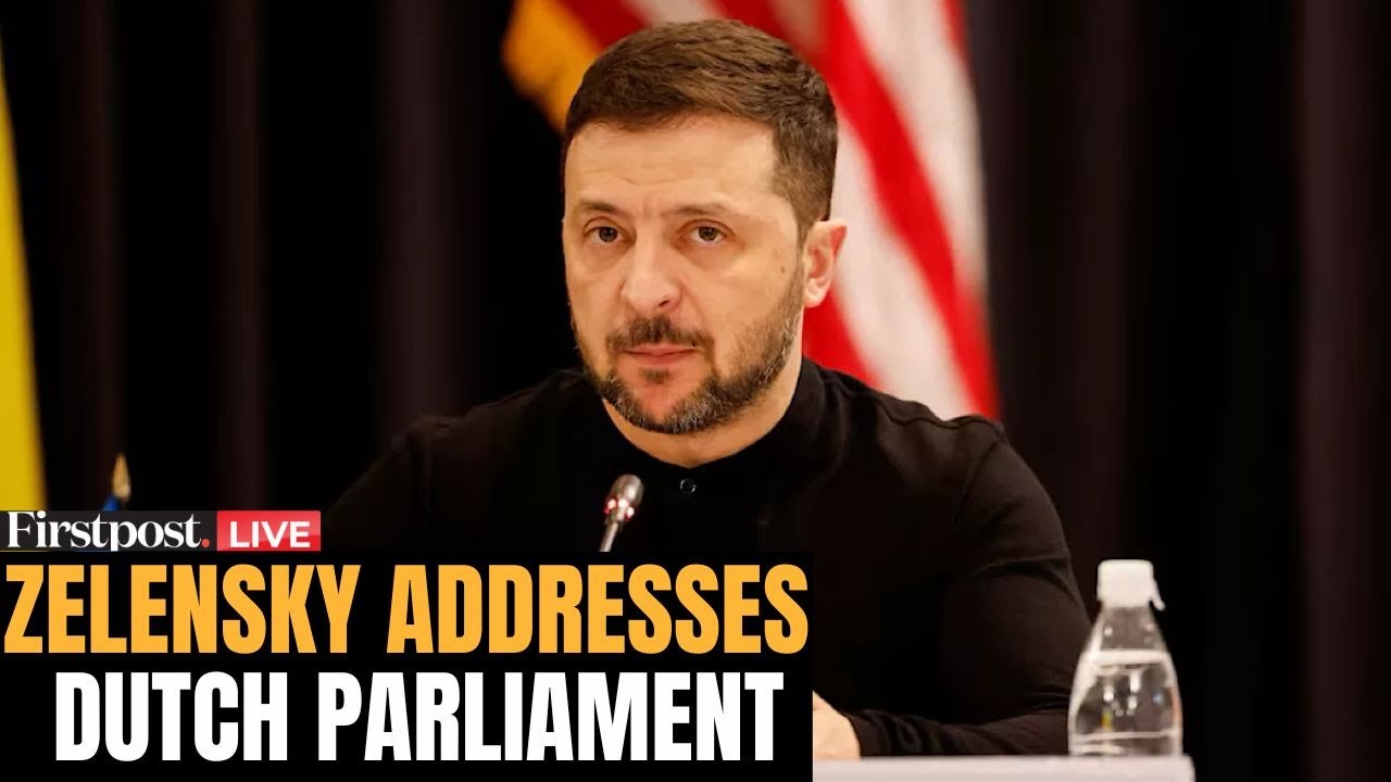 LIVE: Ukrainian PM Zelensky Delivers Speech in Dutch Parliament as EU Discusses Ukraine's Aid