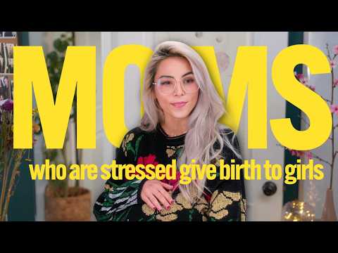 Stressed mothers twice as likely to give birth to a girl