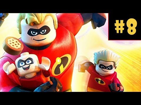 LEGO The Incredibles - Walkthrough - Part 8 - Vigilant Vigilantes (PC HD) [1080p60FPS]