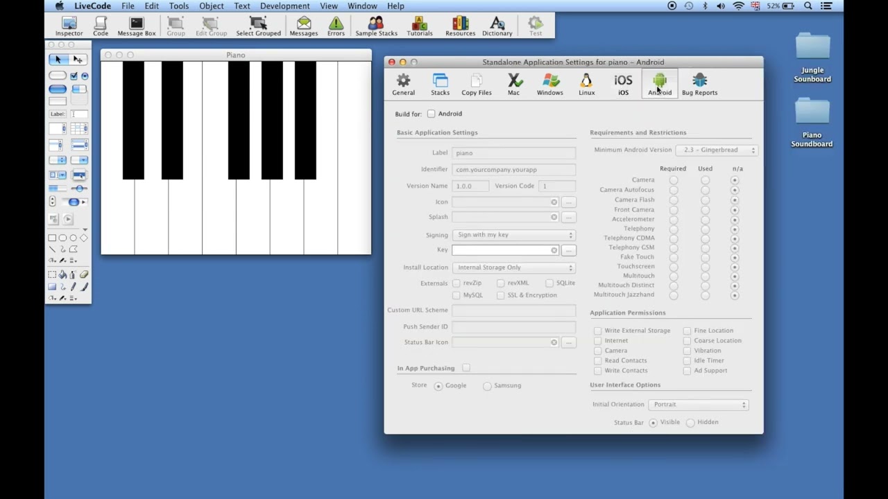 Build the app to share with others