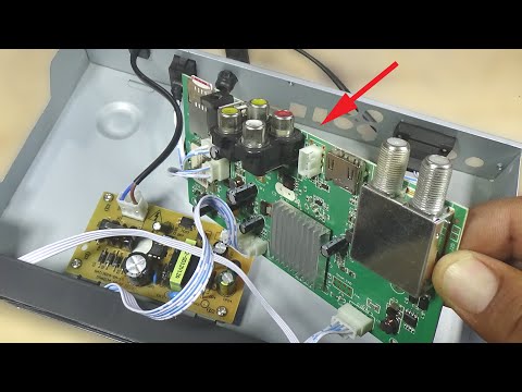 How to repair dish satellite Receiver, loss audio and video jack Video