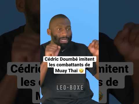 Cédric Doumbé se moquent des combattants de Muay Thaï #mma #boxe #cedricdoumbe #ufc #boxing #boxeur