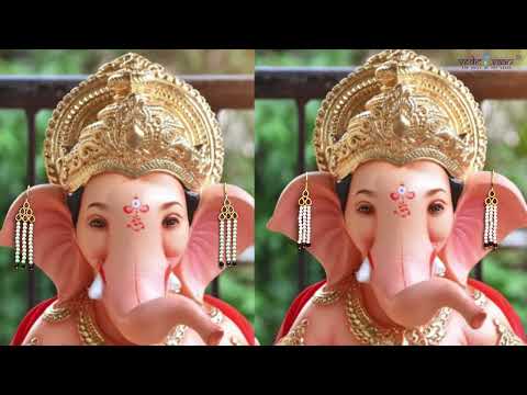 Moti Gemstone Bali/Earing Set for Idols/Statues Shringar Decoration video