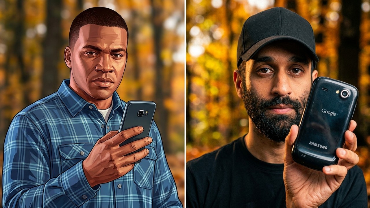 COMPREI o CELULAR do FRANKLIN do GTA 5! Google Nexus S em 2026 😱💥 #google #nexus