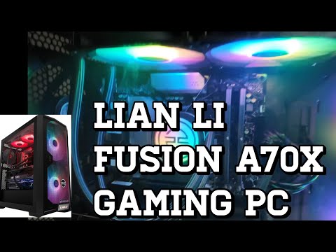 Unboxing My Lian Li 215 Fusion A70X Gaming PC & Setup