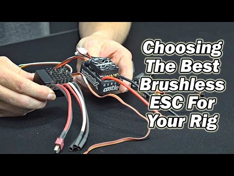 Part of a video titled How To Choose A Brushless Speed Controller - Scalers, Rock Racers ...