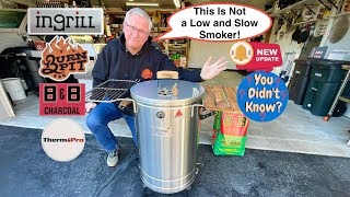INGRILL Premium Barrel Smoker-Grill! / Re-Evaluating Its Capabilities / Manufacturer Input…