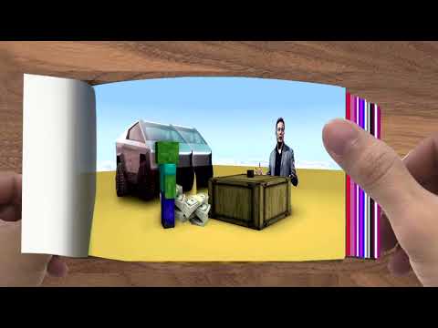FLIPBOOK  Monster School  SCULPT PEOPLE CHALLENGE   Minecraft Animation002