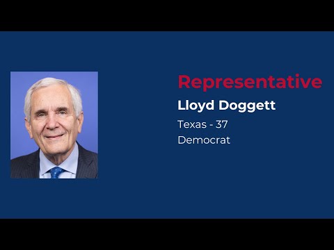 Profile of Lloyd Doggett, the U.S. Representative for Austin, Texas