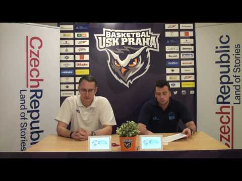 EYBL press conference: Pavazska Bystrica - BDSE Graphax