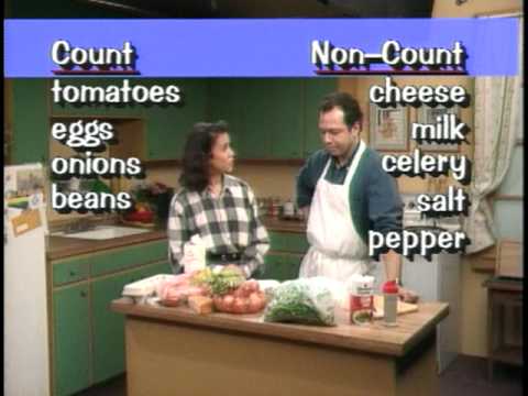 COUNT/NON-COUNT NOUNS