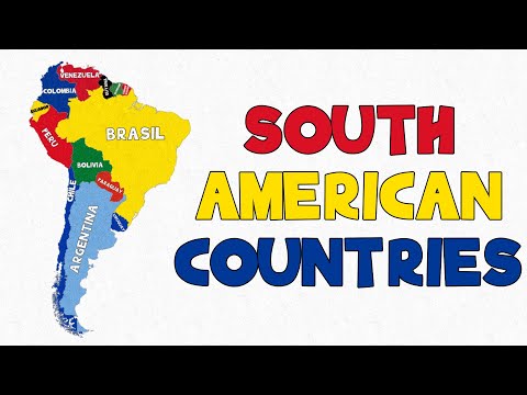 South American Countries | Minimal English