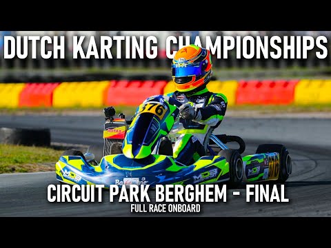 Onboard GoPro Dutch Rotax Max Challenge Round 6 | Berghem Final