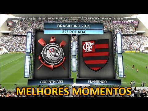 Melhores Momentos, Corinthians 1 x 0 Flamengo - Brasileirão 25/10/2015