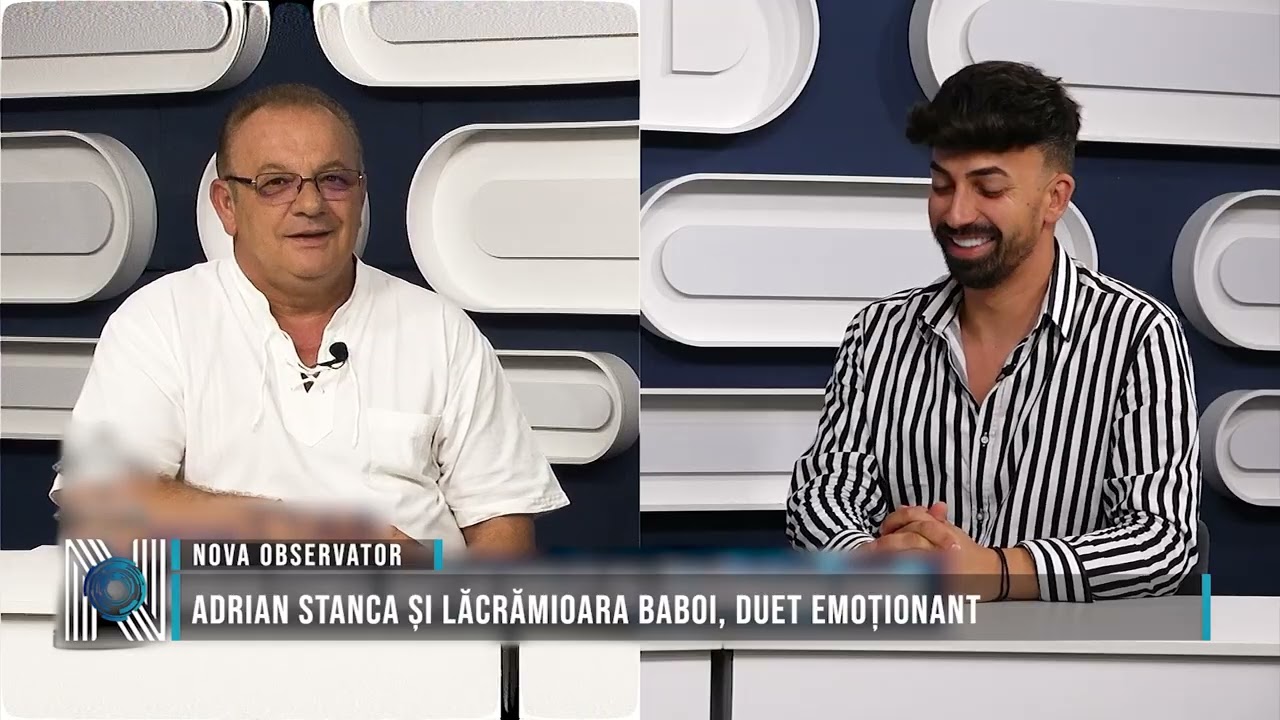 Adrian Stanca și Lăcrămioara Baboi, duet emoționant