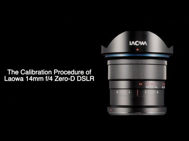 Vidéo LAOWA 14/4 ZERO-D DSLR NIKON F